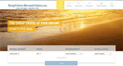 Desktop Screenshot of cheap-cruises-discount-cruises.com