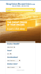 Mobile Screenshot of cheap-cruises-discount-cruises.com