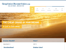 Tablet Screenshot of cheap-cruises-discount-cruises.com